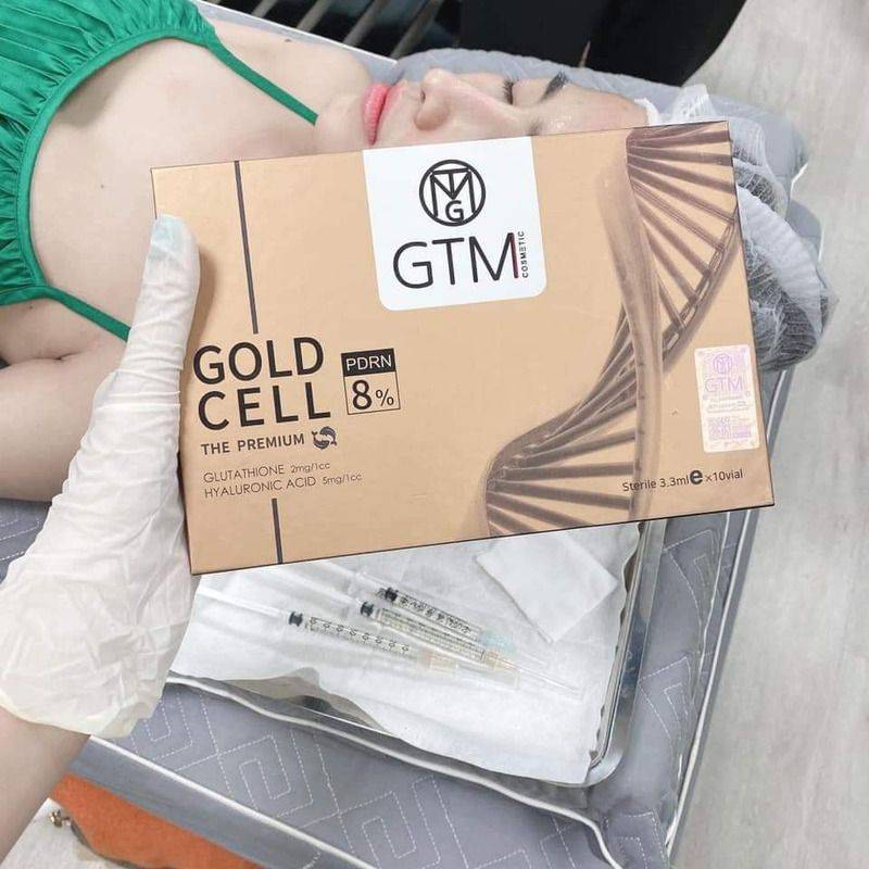 Hộp GTM Gold Cell 8% căng bóng trắng sáng