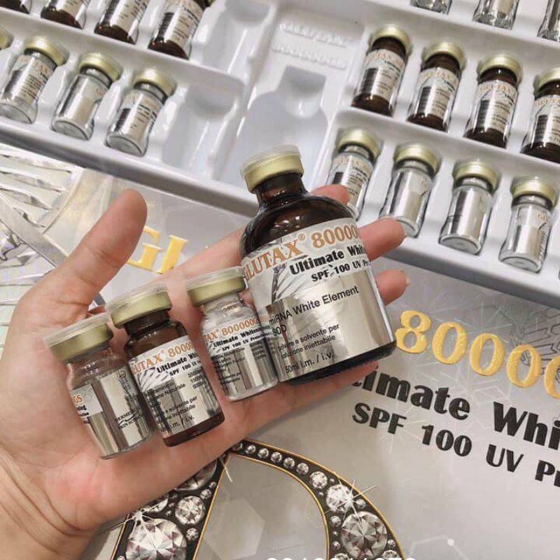 Truyền trắng Glutax 800000GS Ultimate Whitening